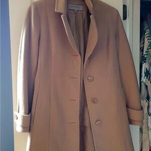 Anne Klein Women's Camel Trench Coat